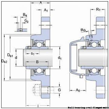 skf FYTB 1.3/8 WDW Ball bearing oval flanged units