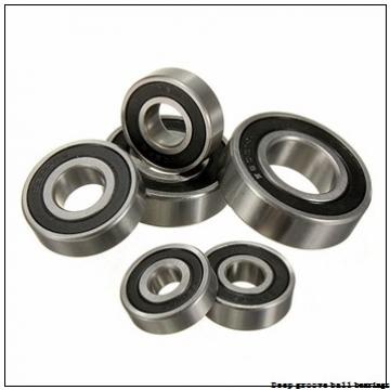 20 mm x 47 mm x 14 mm  skf 6204-ZNR Deep groove ball bearings