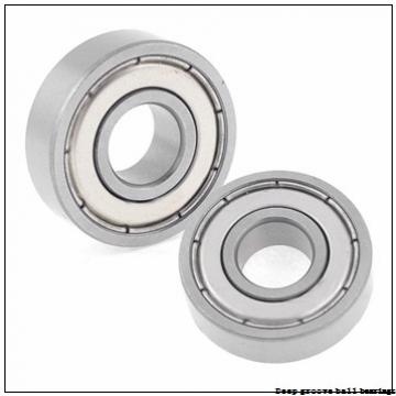 6 mm x 10 mm x 3 mm  skf W 627/6-2Z Deep groove ball bearings