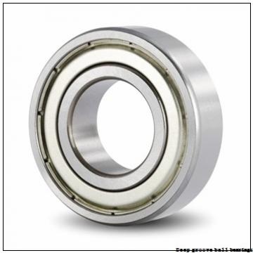 30 mm x 62 mm x 16 mm  skf 206 NR Deep groove ball bearings