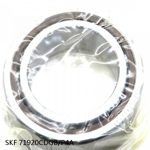 71920CDGB/P4A SKF Super Precision,Super Precision Bearings,Super Precision Angular Contact,71900 Series,15 Degree Contact Angle