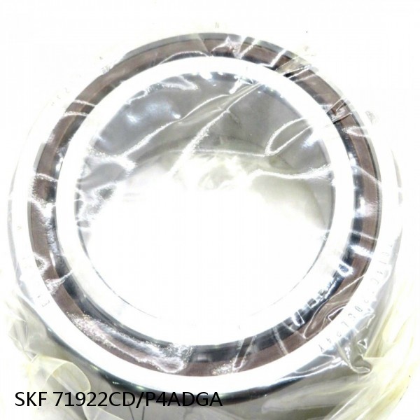 71922CD/P4ADGA SKF Super Precision,Super Precision Bearings,Super Precision Angular Contact,71900 Series,15 Degree Contact Angle