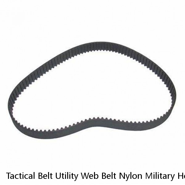 Tactical Belt Utility Web Belt Nylon Military Heavy Duty Durable Belt with Hook