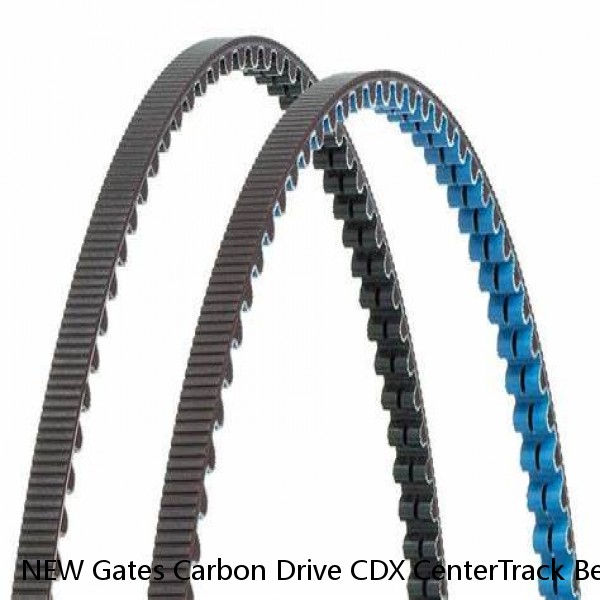 NEW Gates Carbon Drive CDX CenterTrack Belt - 128t Black